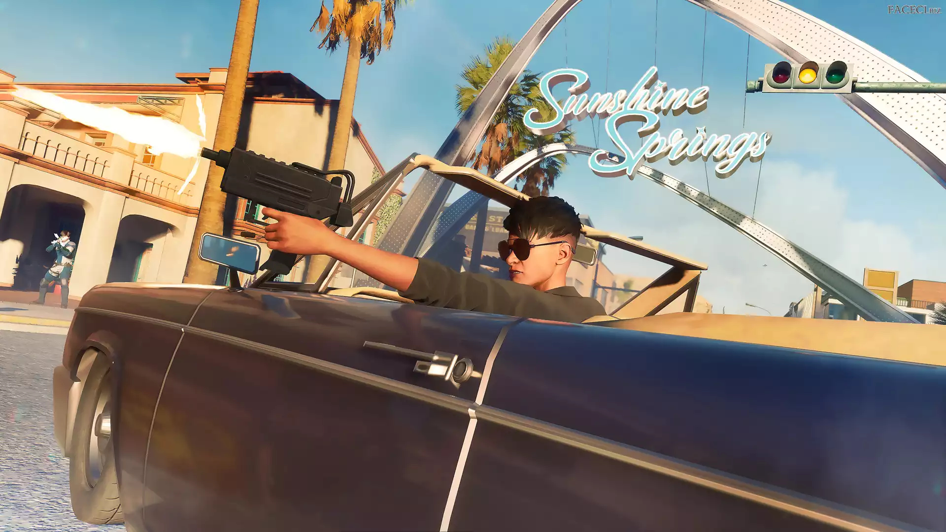 Gra, Saints Row, Plakat, Samochód