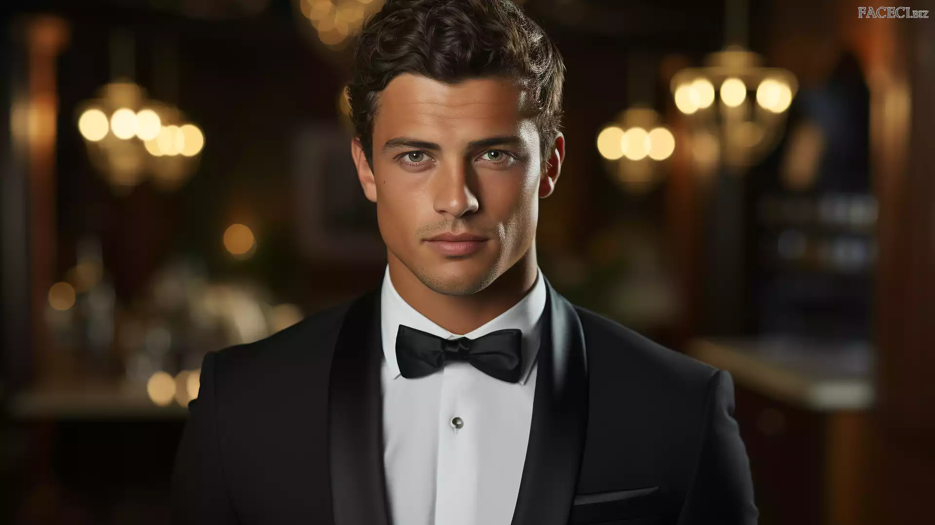 Spojrzenie, Mężczyzna, Garnitur